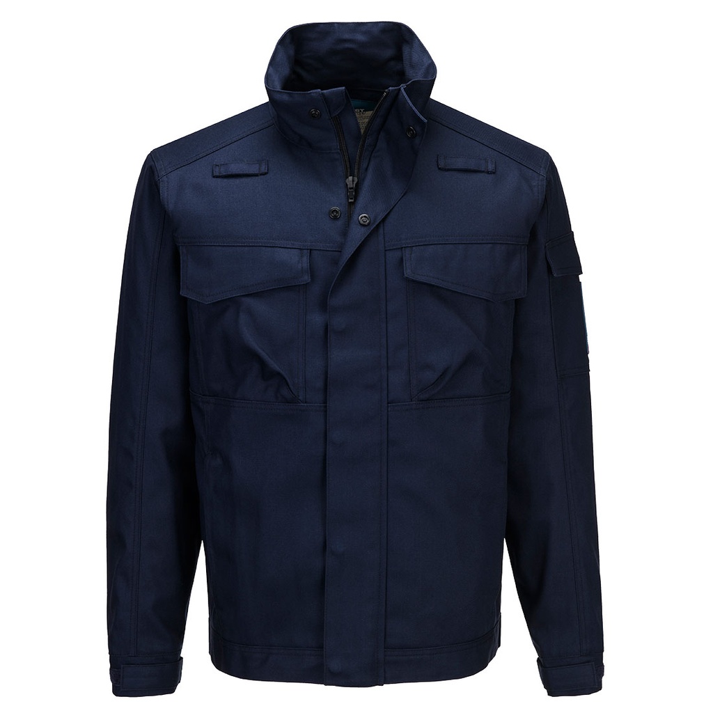 [FR750NVRS] Bizflame Industry FR Jacket (S, Navy)