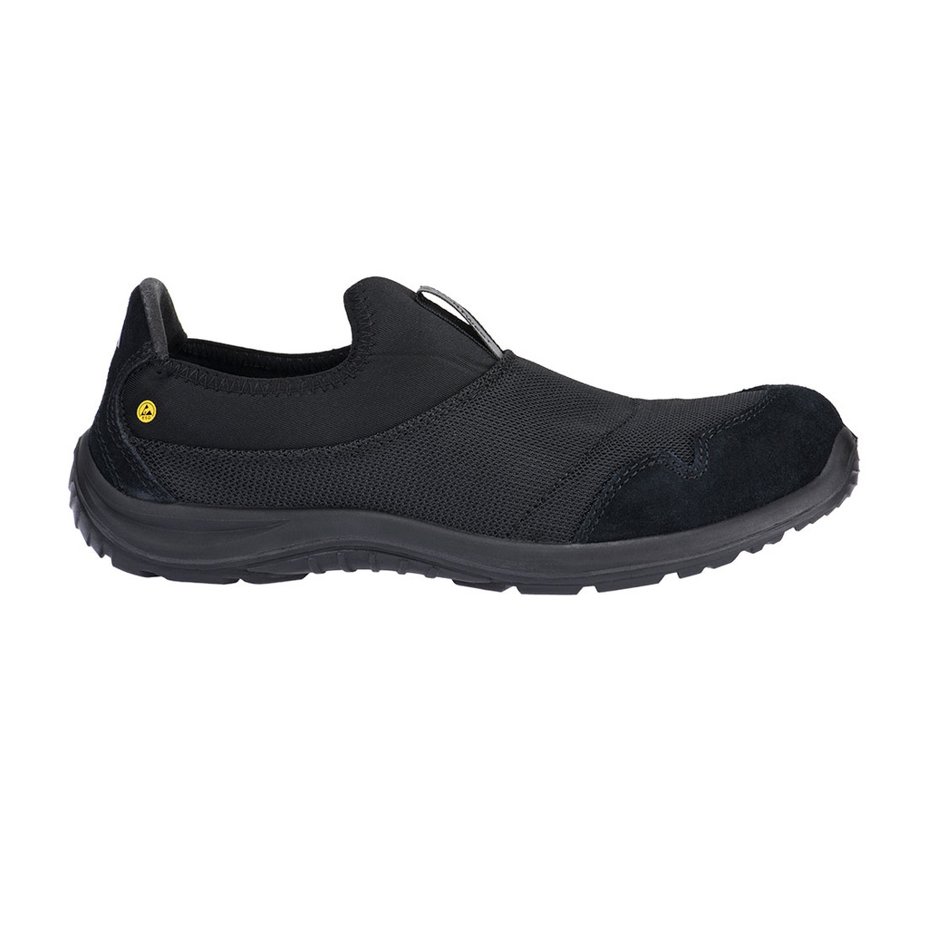 [FT55BKR36] Steel Textile Slip On Shoe S1P SR FO ESD (36)