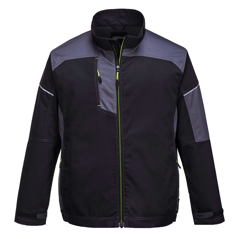 PW3 Work Jacket (Black/Grey, S)
