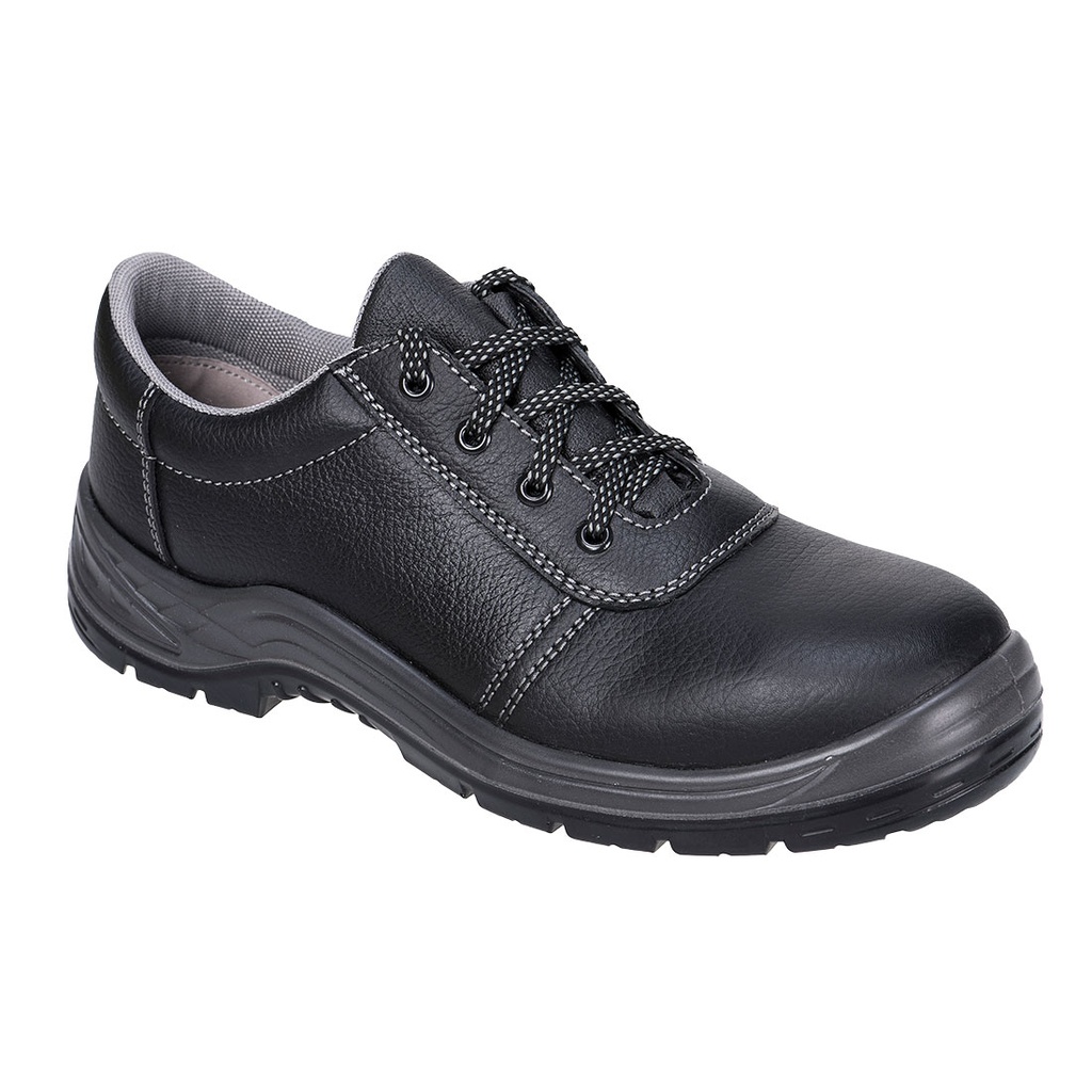 [FW43BKR37] Steel Leather Low Shoe S3 SRC (37)