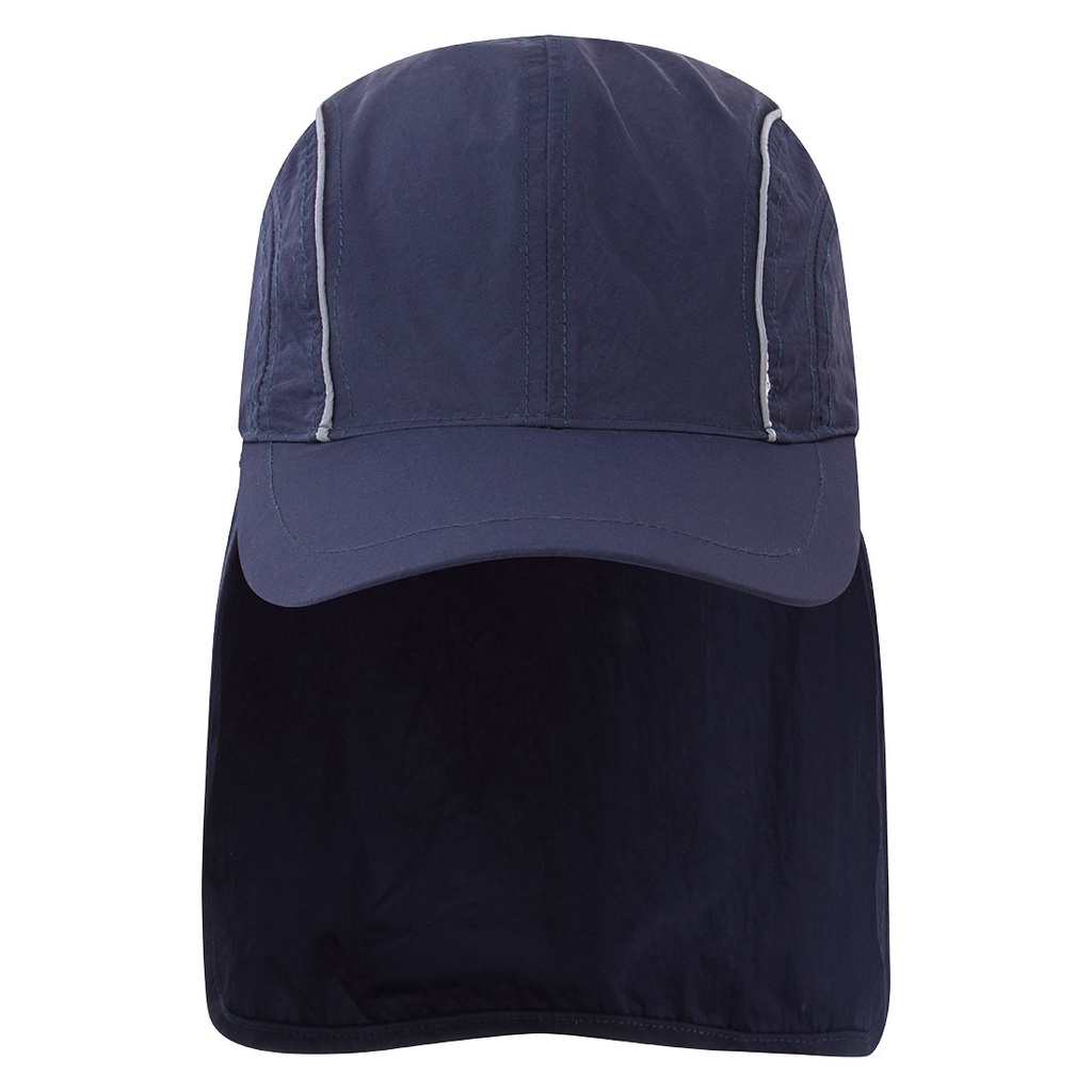 [HA22NVR] Breathable Sun Shield Cap (Navy)