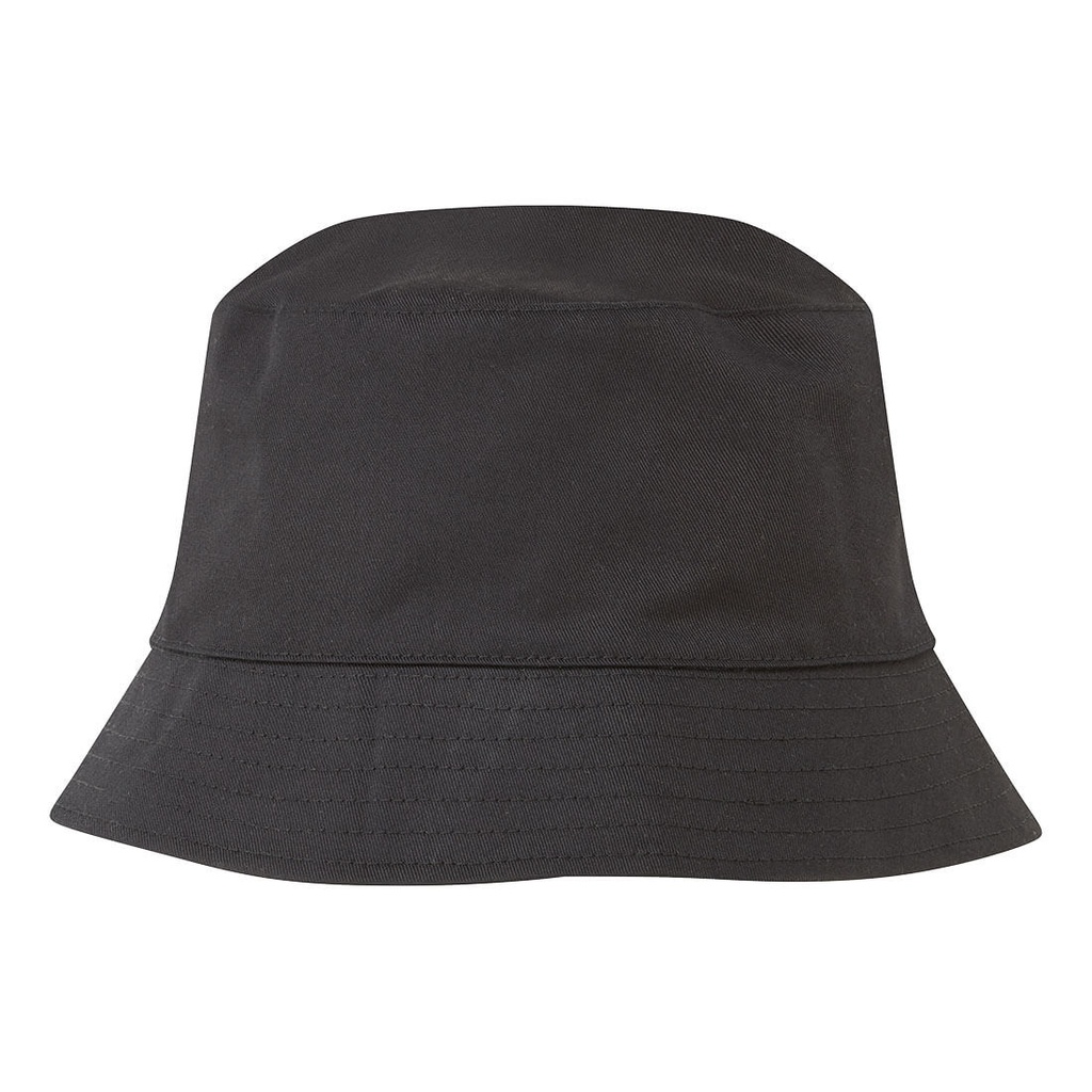 [HA23BKYS/M] Reversible Bucket Hat (S/M, Black/Yellow)