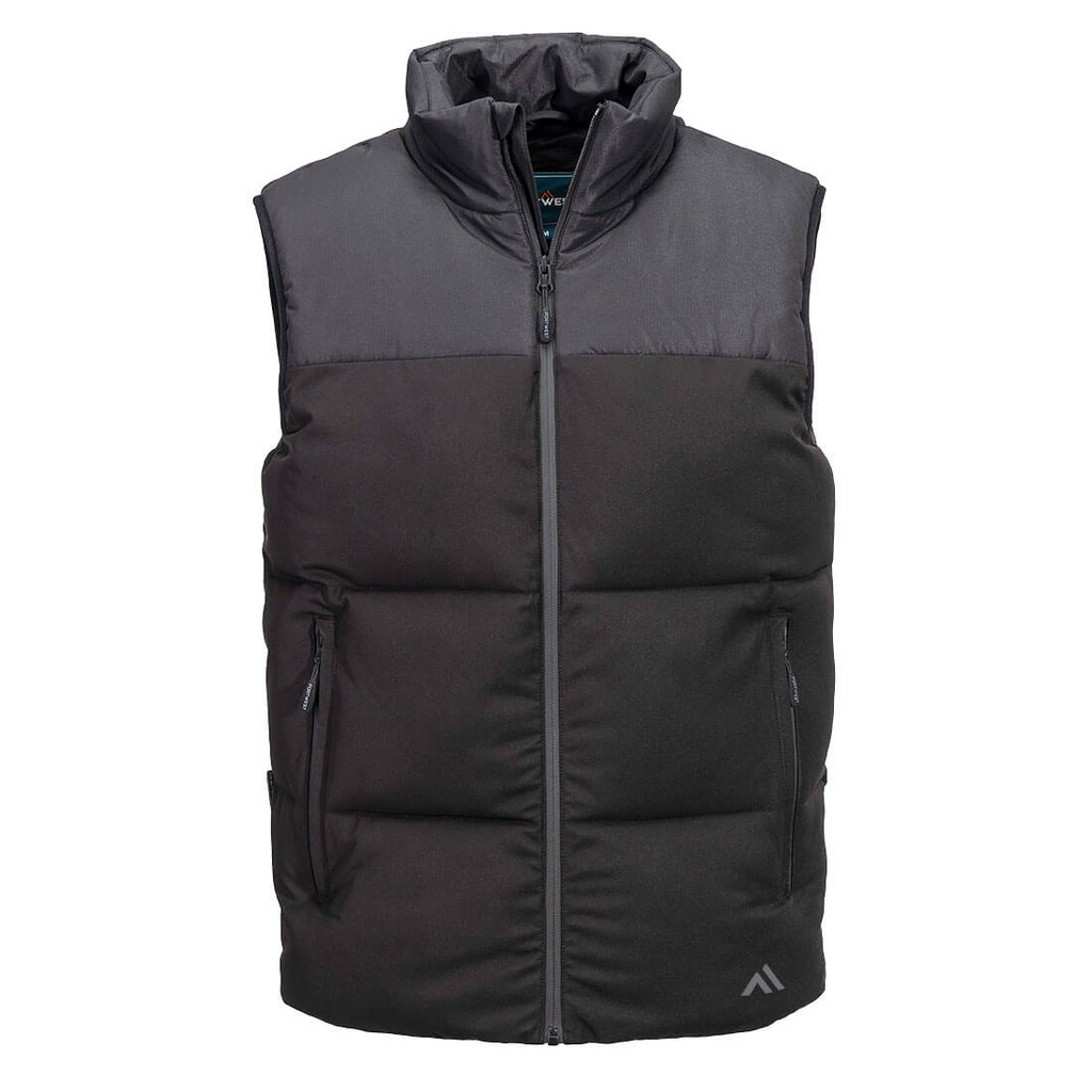 [KX305BKRS] KX3 Sport Downlike Baffle Gilet (S, Black)