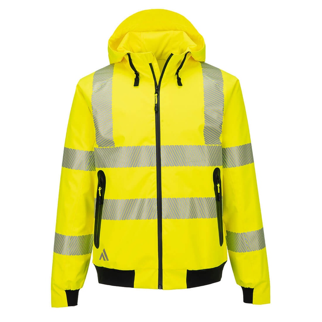 [KX315YERS] KX3 Sport Hi-Vis Rain Bomber (S, Yellow)