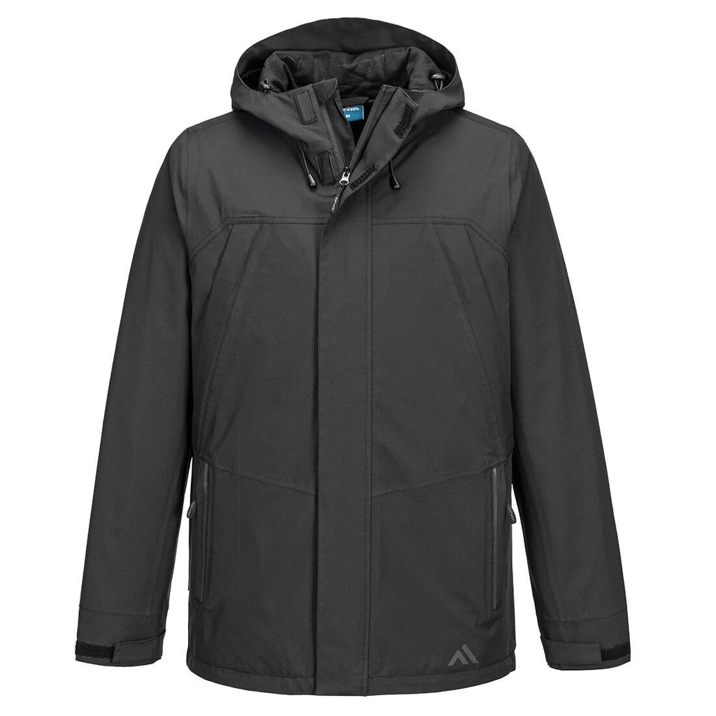 [KX364BKRS] KX3 Sport Rain Jacket (S, Black)