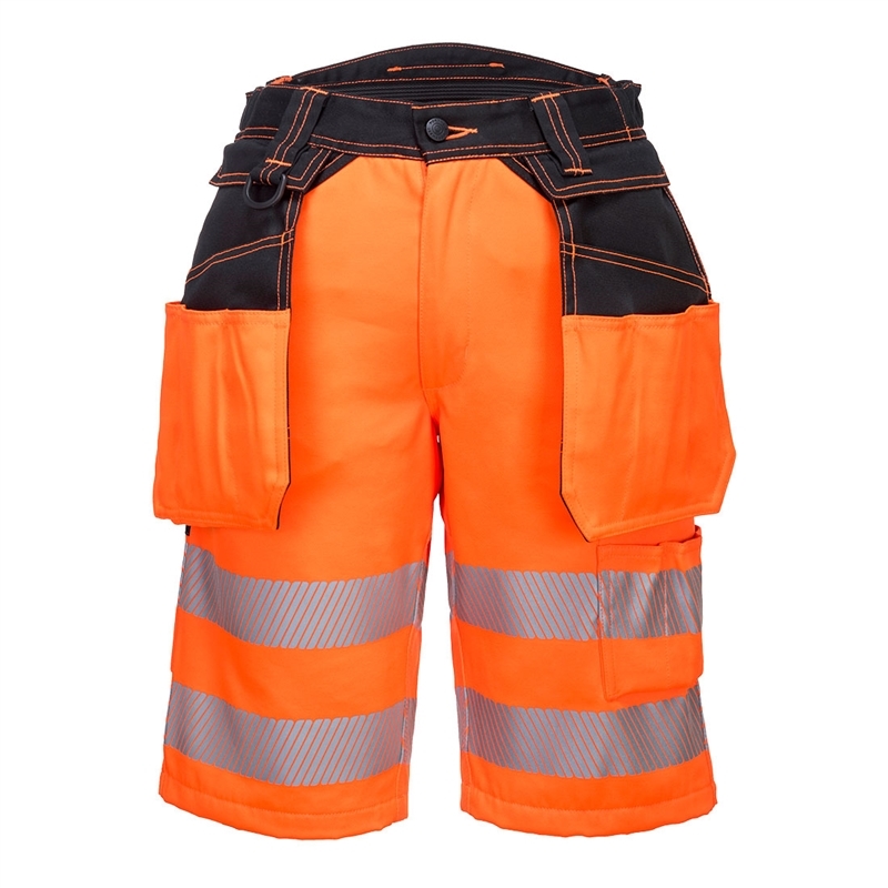 PW3 Hi-Vis Holster Shorts (Yellow/Black, 4)