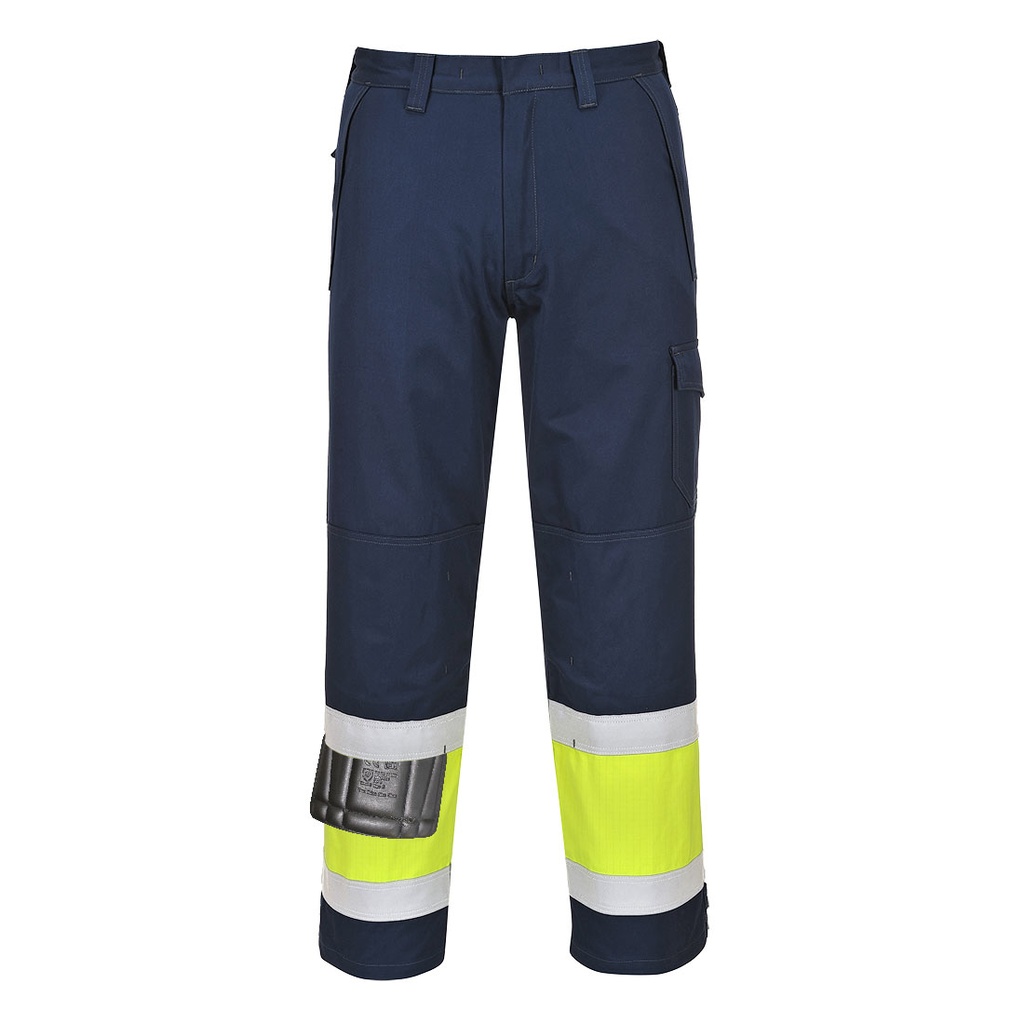 [MV26YNRS] Modaflame Work Hi-Vis Class 1 Multi-Norm FR Trousers (S)