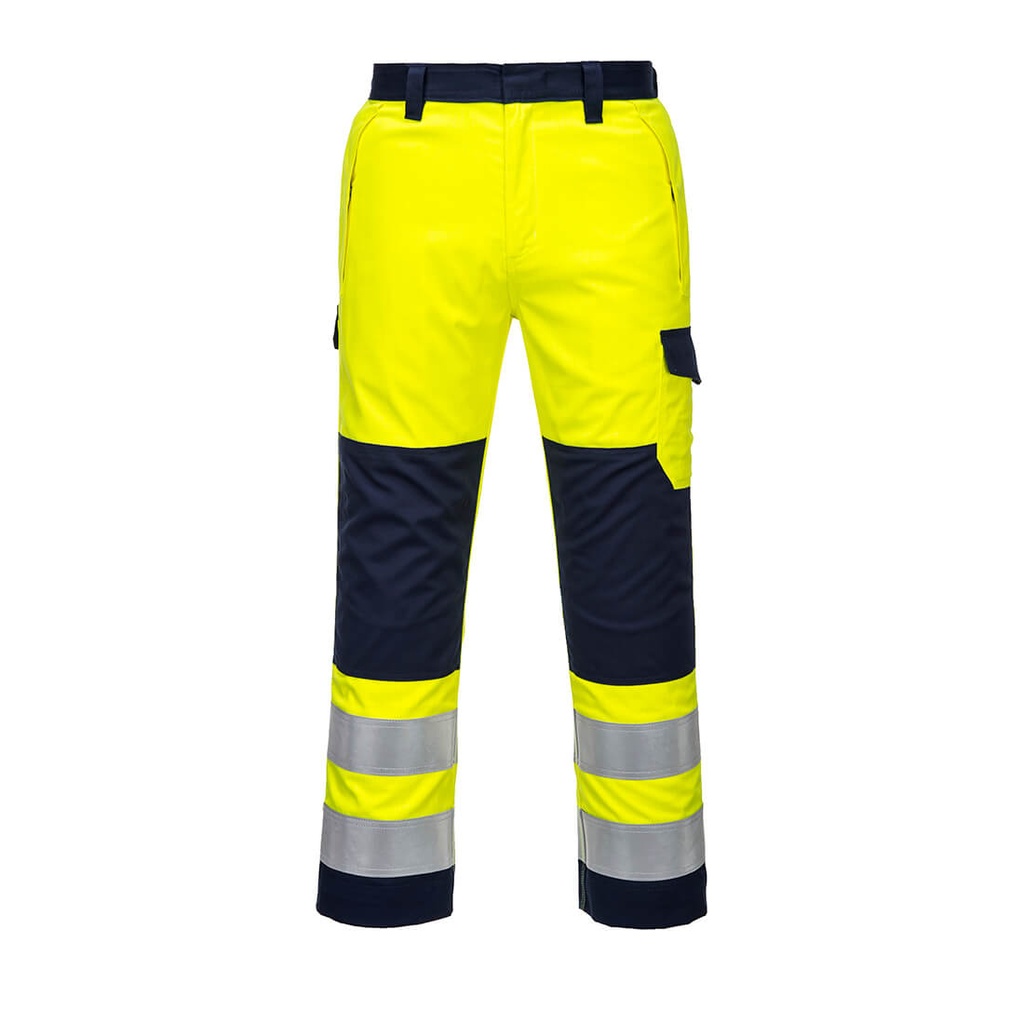 [MV46YNRS] Modaflame Work Hi-Vis Multi-Norm Contrast FR Trousers (S)