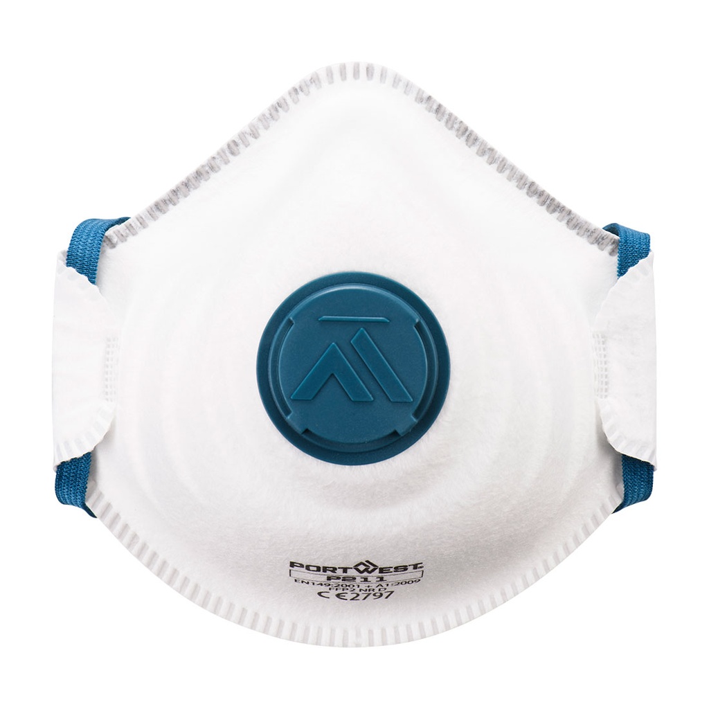 [P211] Moulded FFP2 Valved Respirator (Pk10)