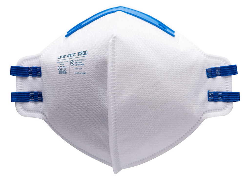[P250WHR] FFP2 Fold Flat Respirator (Pk20)