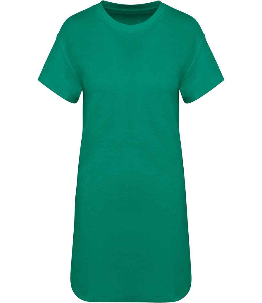 Native Spirit Ladies Terry Towel Dropped Shoulder T-Shirt Dress