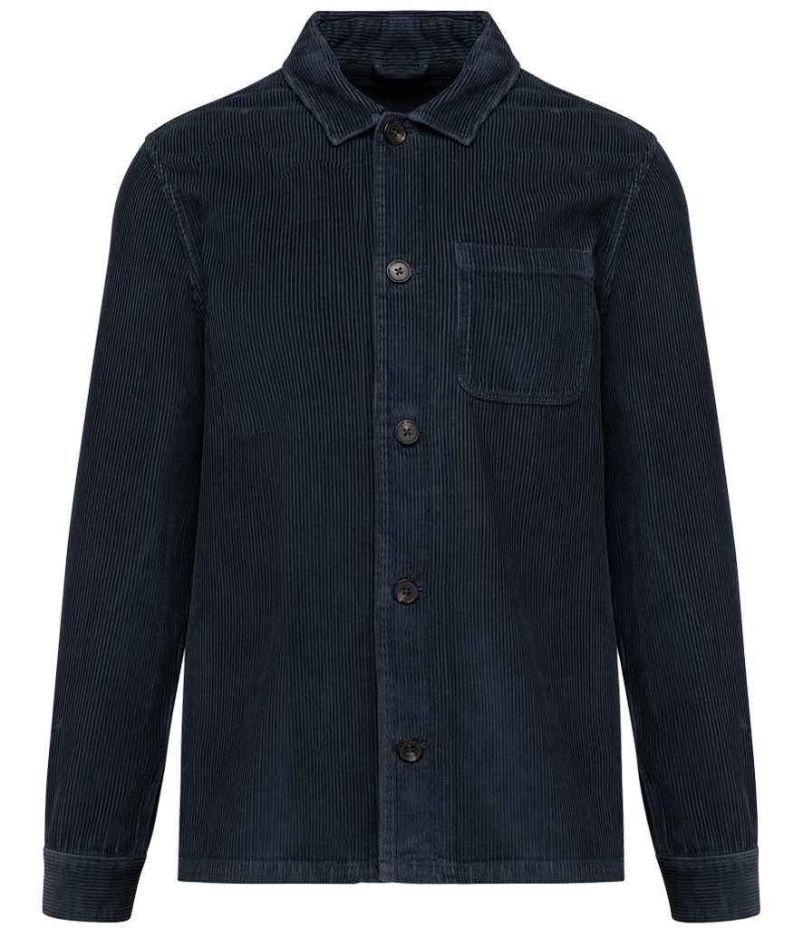 [NS603 WNV S] Native Spirit Corduroy Jacket (S, Washed Navy)