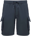 Native Spirit French Terry Washed Effect Cargo Shorts