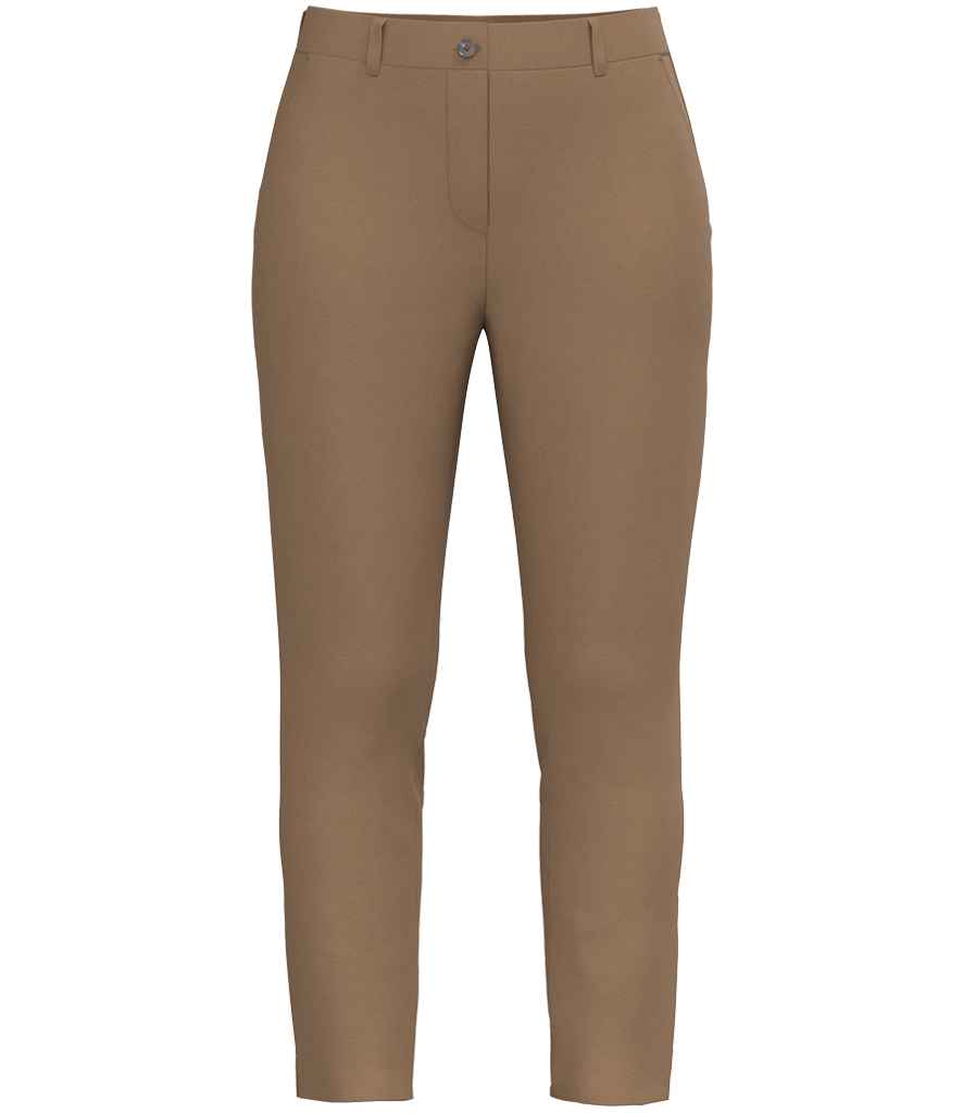 [NS737 DRC 34] Native Spirit Ladies Chino Trousers (34, Dark Camel)