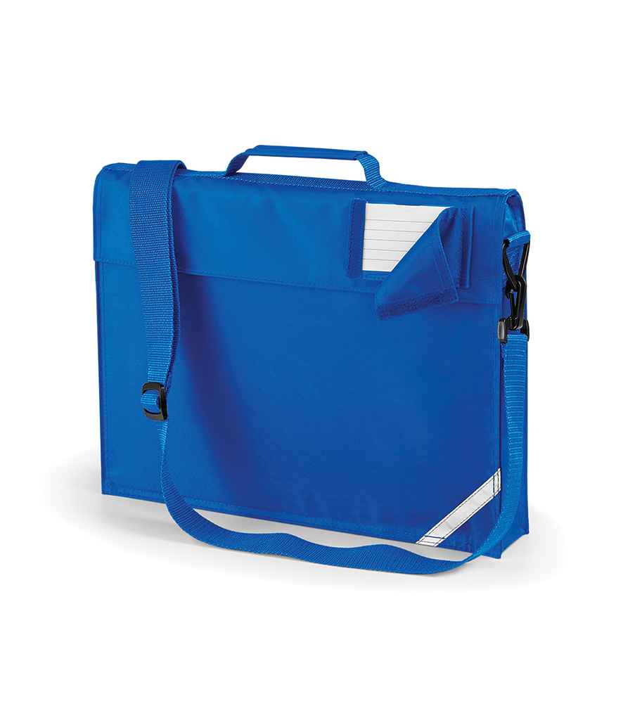 [QD457 BRO ONE] Quadra Junior Book Bag with Strap (Bright Royal)
