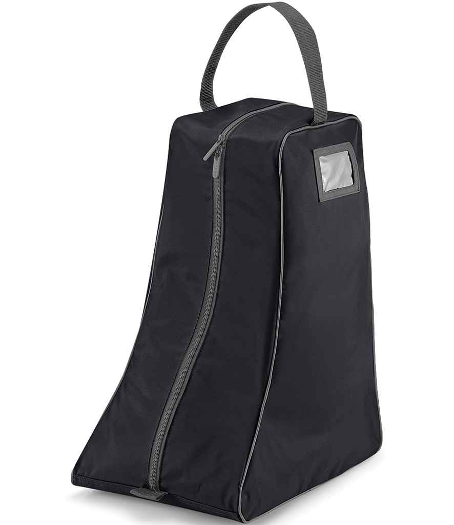 [QD86 BK/GP ONE] Quadra Boot Bag (Black/Graphite Grey)