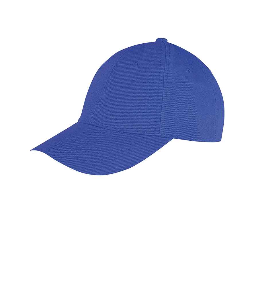 [RC091 RY/WH ONE] Result Memphis Sandwich Peak Cap (Royal Blue/White)