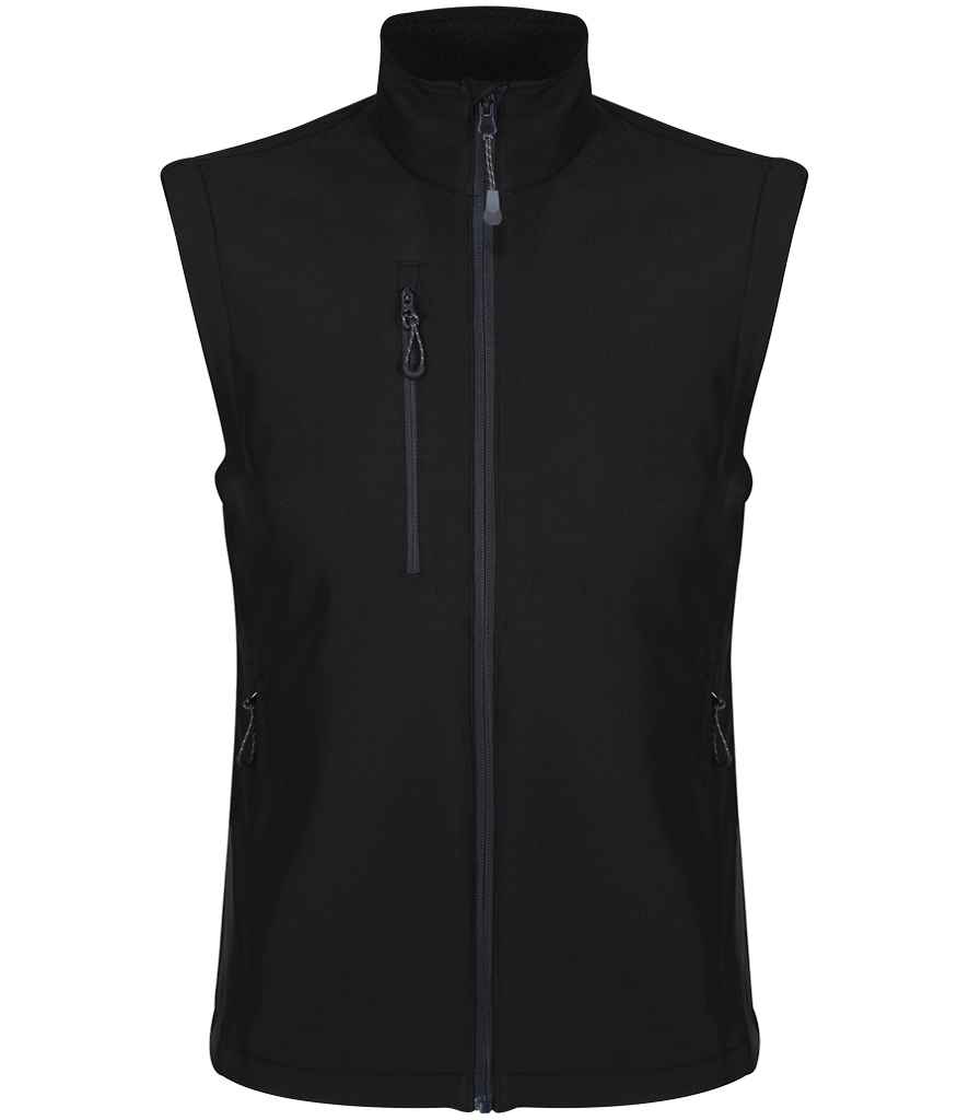 [RG2001 BLK S] Regatta Honestly Made Recycled Soft Shell Bodywarmer (S, Black)