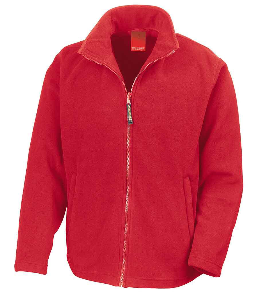 [RS115M RED XS] Result Horizon High Grade Micro Fleece Jacket (XS, Cardinal Red)