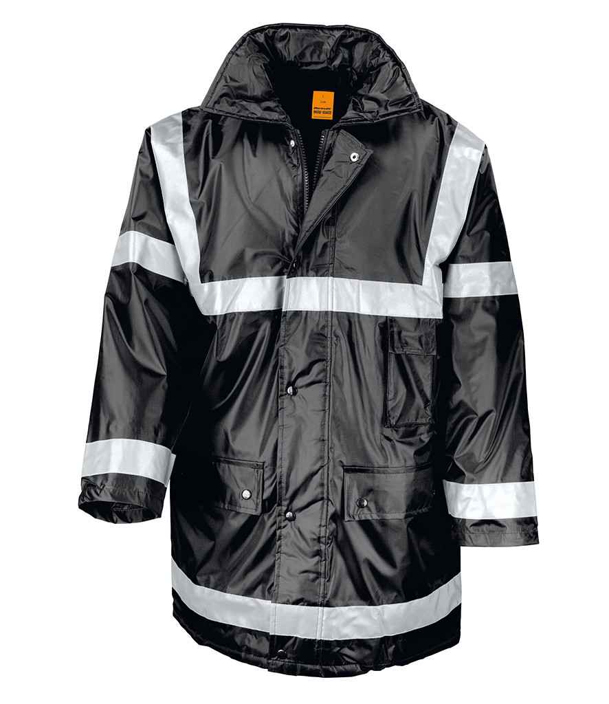 [RS23 BLK S] Result Work-Guard Management Coat (S, Black)