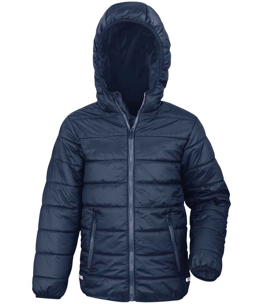 [RS233B NV/NV 3-4] Result Core Kids Padded Jacket (3-4, Navy/Navy)