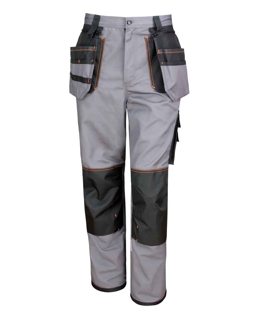 [RS324 GY/BK XS] Result Work-Guard X-Over Holster Trousers (XS)
