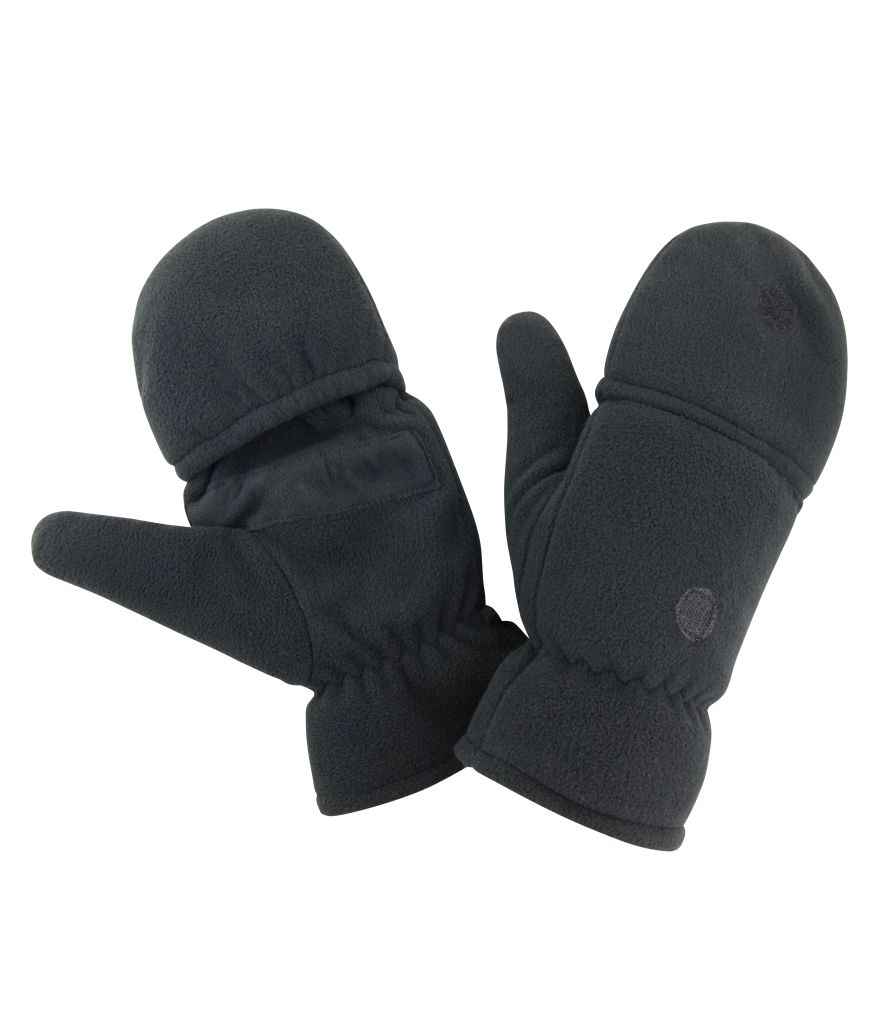 [RS363 BLK S/M] Result Palmgrip Glove-Mitt (S/M, Black)