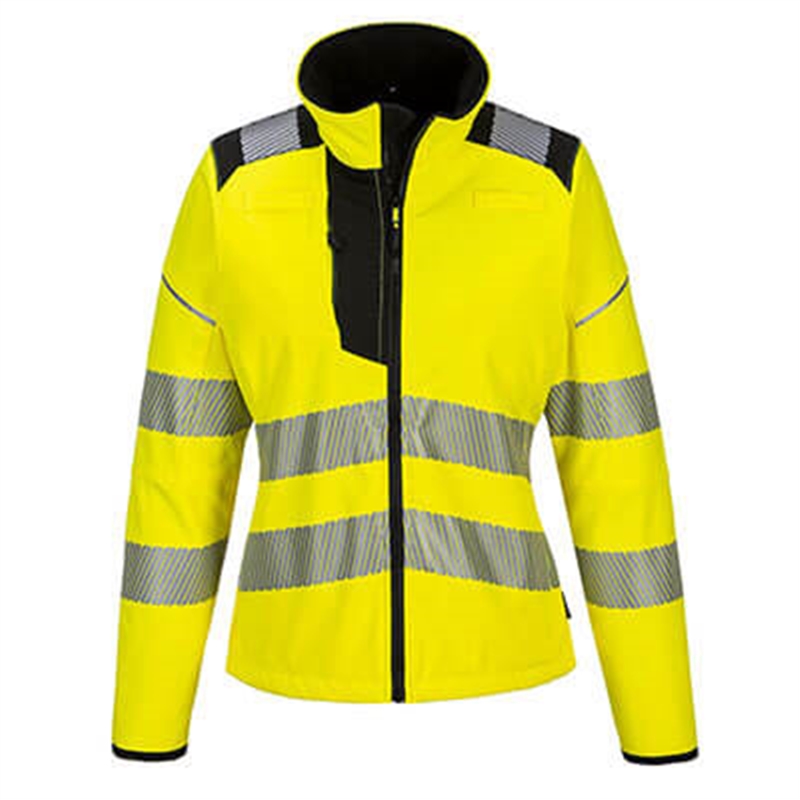 [PW381YBRXS] PW3 Hi-Vis Women's Softshell (3L) (XS)