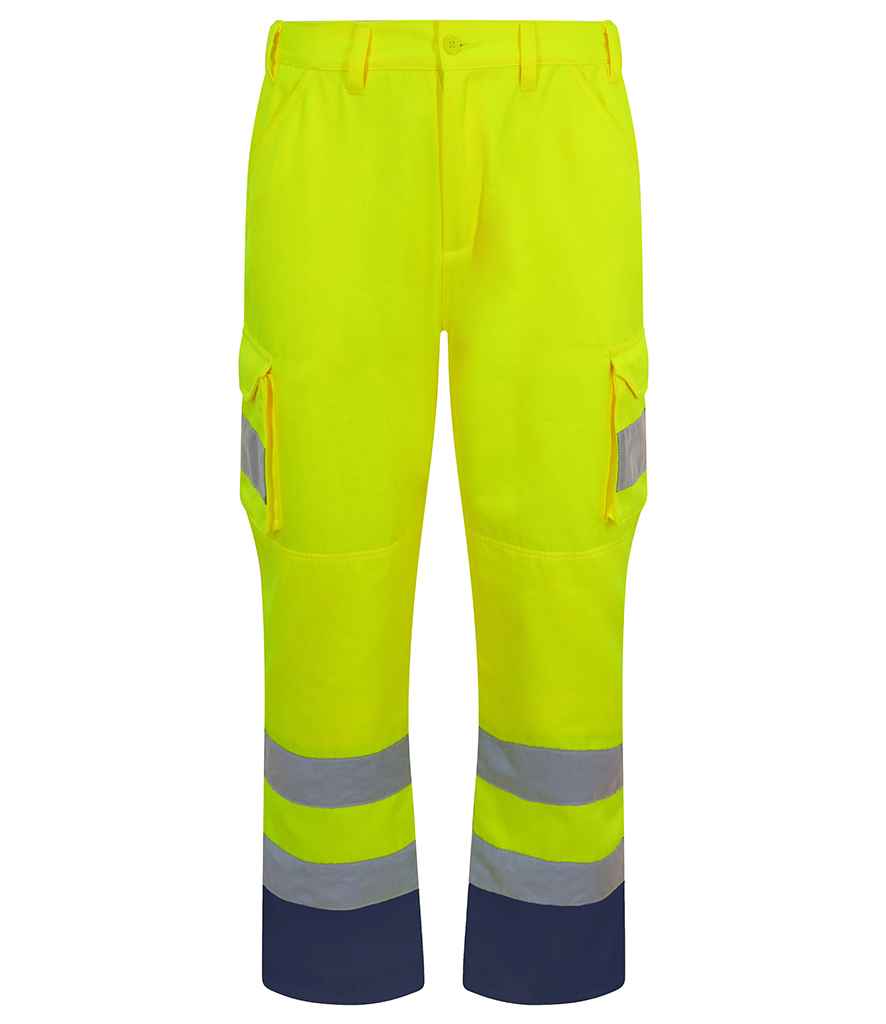 [RX760 YEL S/R] Pro RTX High Visibility Cargo Trousers (S/R, Yellow)