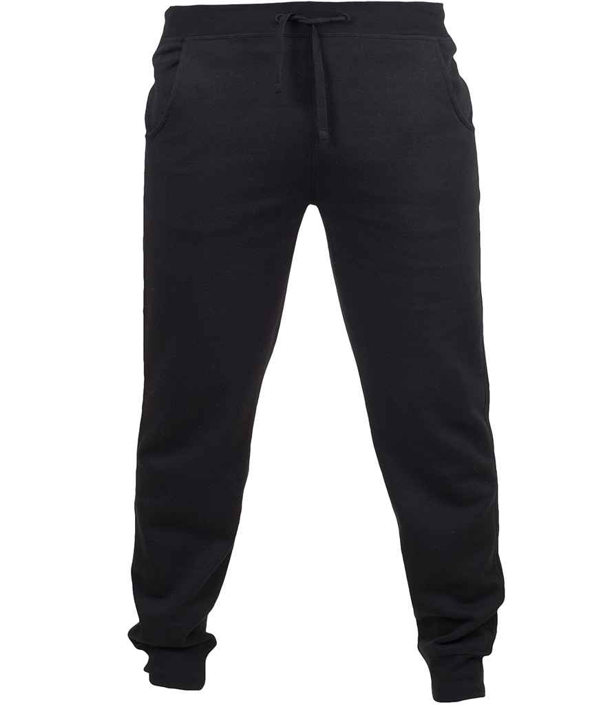 [SF425 BLK S] SF Clothing Slim Cuffed Jog Pants (S, Black)