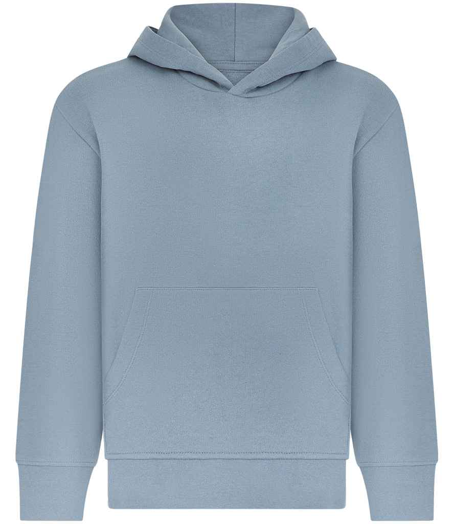 [SM531 SNB 7-8] SF Clothing Kids Sustainable Fashion Hoodie (7-8, Stone Blue)