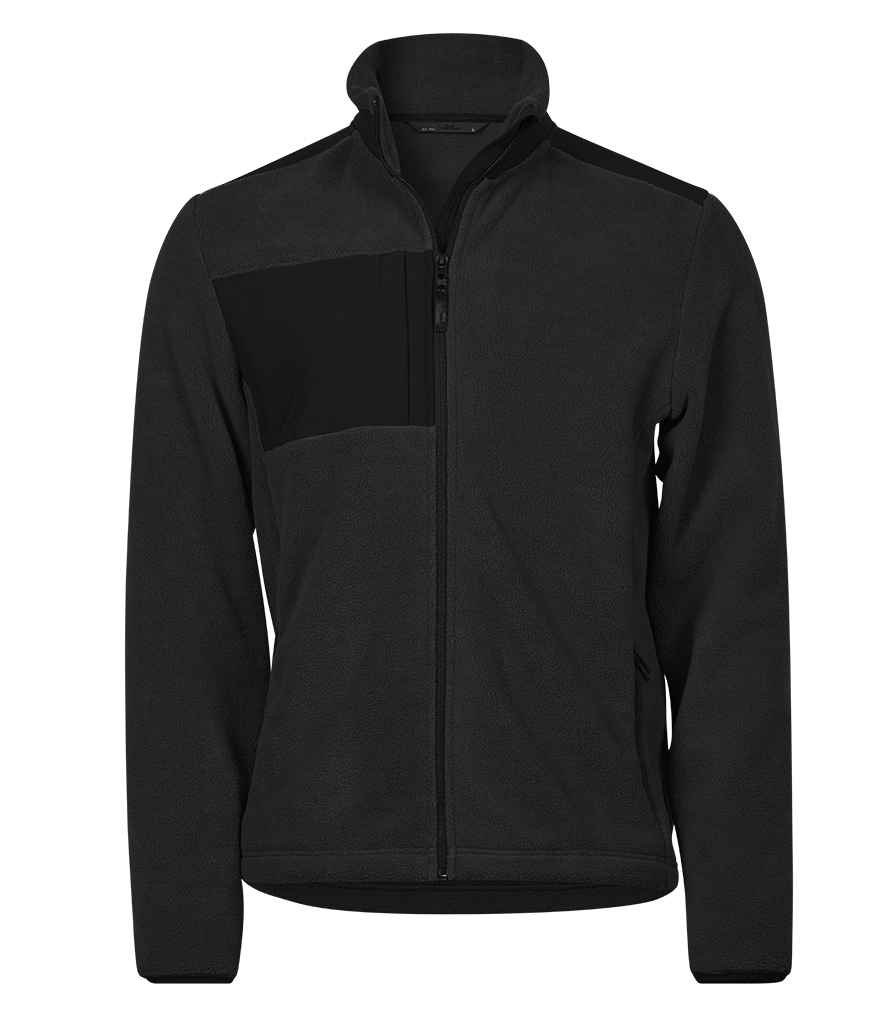 [T9120 BK/BK XS] Tee Jays Mountain Fleece Jacket (XS)