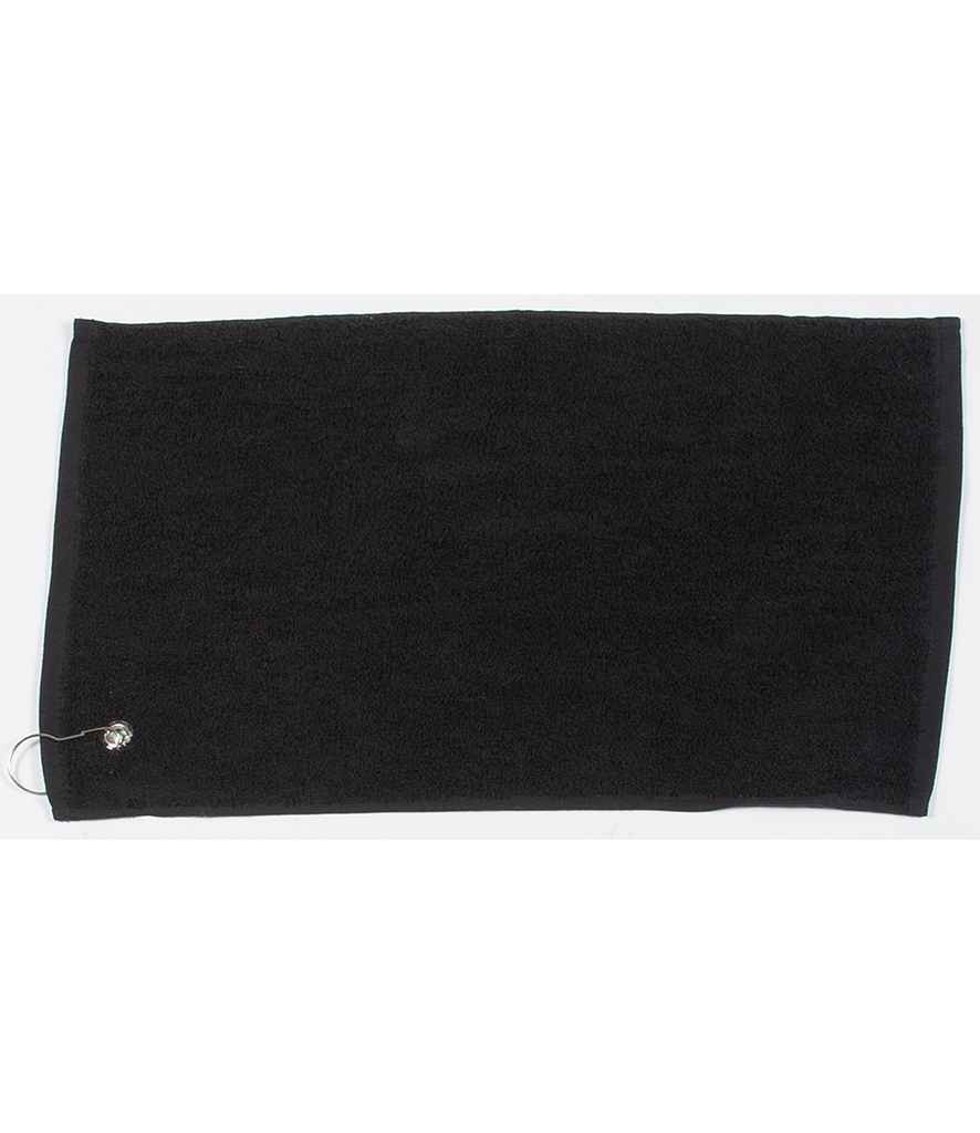 [TC13 BLK ONE] Towel City Luxury Golf Towel (Black)