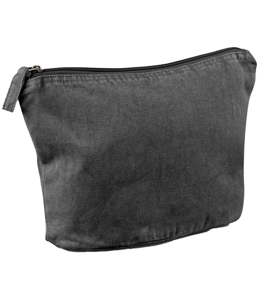 [W340 VBK ONE] Westford Mill Garment Dyed Accessory Bag (Vintage Black)