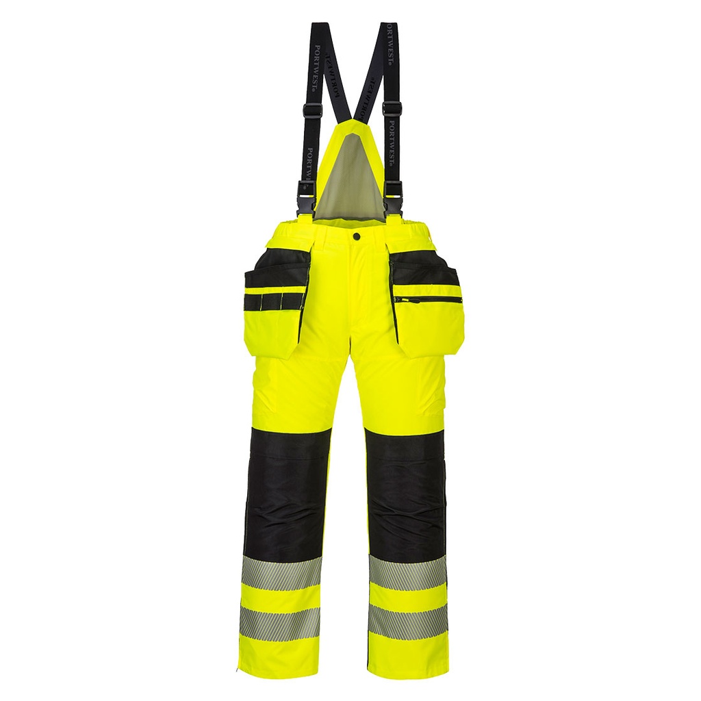 [PW351YBRS] PW3 Hi-Vis Winter Trousers (Yellow/Black, S)