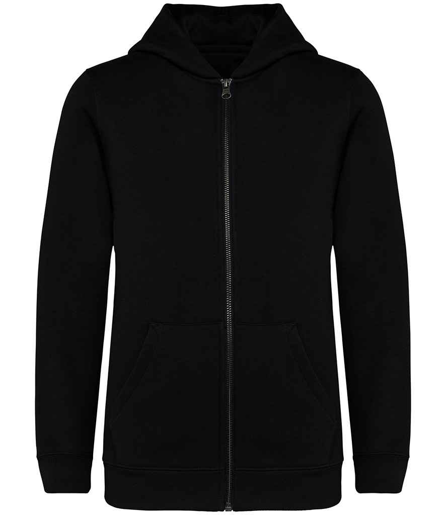 [NS405 SEB 4-6] Native Spirit Kids Full Zip Hoodie (4-6, Sea Blue)