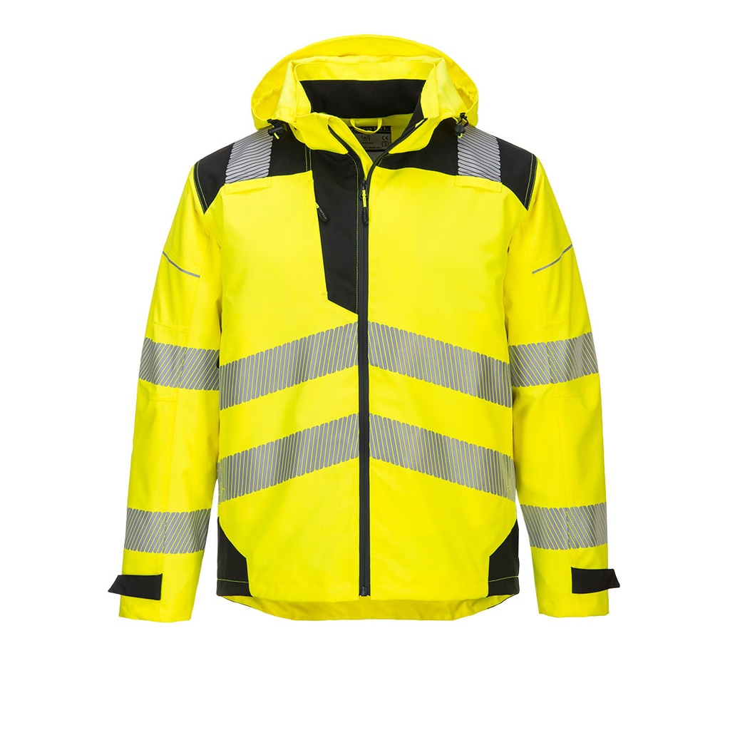 [PW360YBRS] PW3 Hi-Vis Extreme Rain Jacket (Yellow/Black, S)