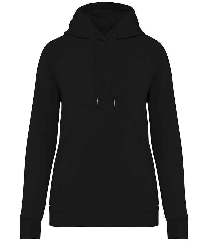 [NS422 MNL XS] Native Spirit Ladies Raglan Sleeve Hoodie (XS, Mineral Grey)
