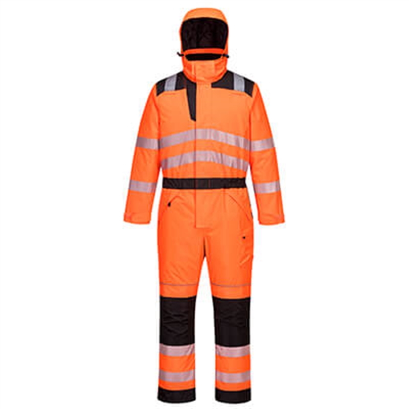 PW3 Hi-Vis Winter Coverall (Yellow/Black, S)