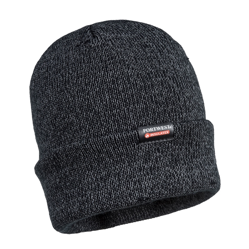 Reflective Knit Beanie (Black)