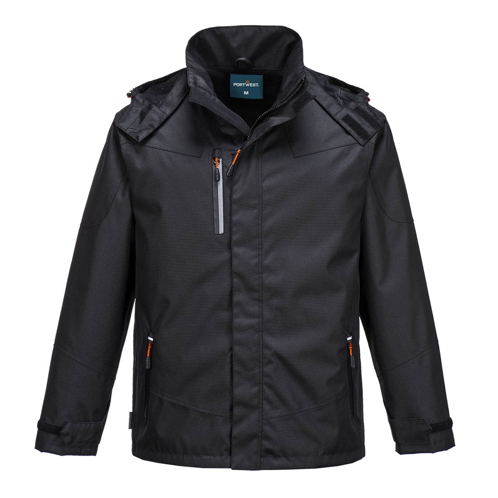 [S555BKRS] Outcoach Rain Jacket (Black, S)
