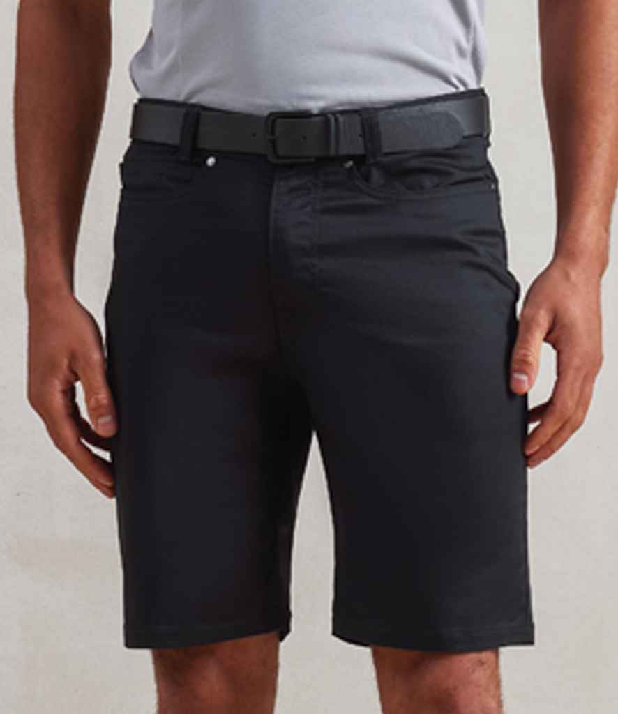 [PR562 BLK 30] Premier Performance Chino Shorts (30, Black)