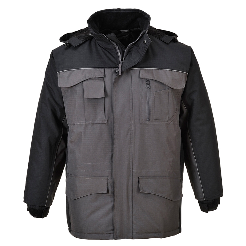 RS Parka (Black/Grey, XS)