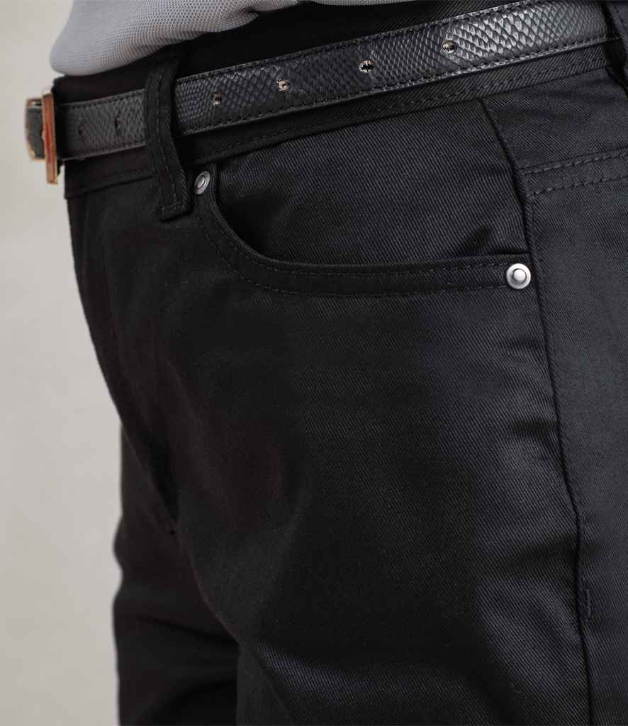 [PR572 BLK 8] Premier Ladies Performance Chino Shorts (8, Black)