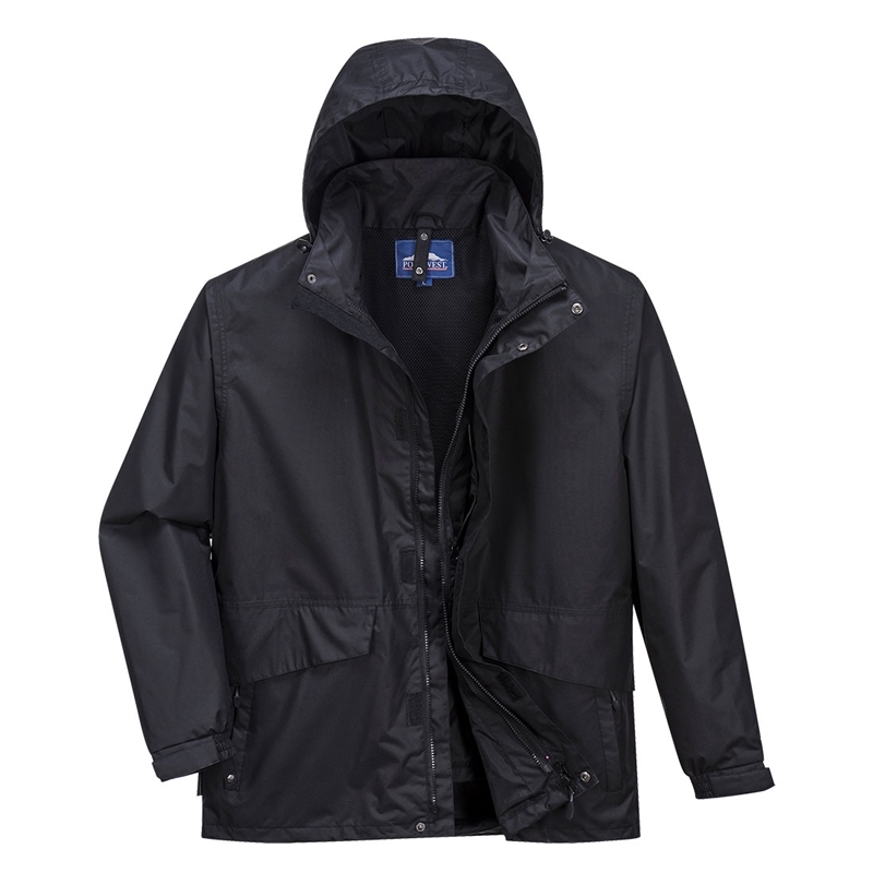 Argo Breathable 3 in 1 Jacket (Black, S)