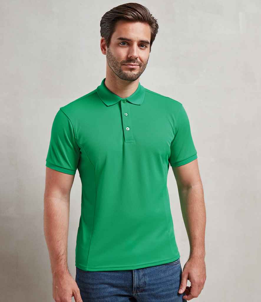 [PR630 DGY S] Premier Coolchecker® Plus Piqué Polo Shirt (S, Dark Grey)