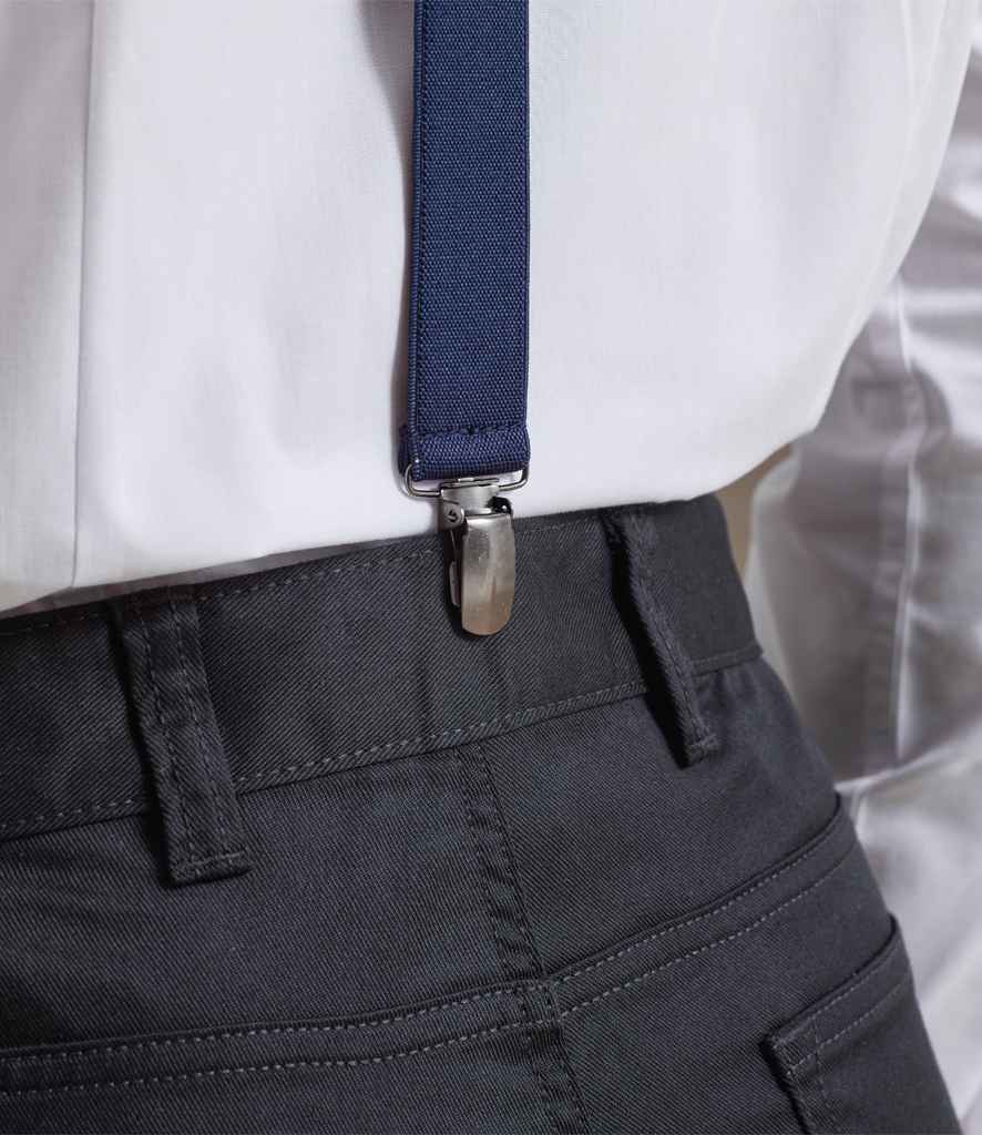 [PR701 STE ONE] Premier Clip On Braces (Steel)