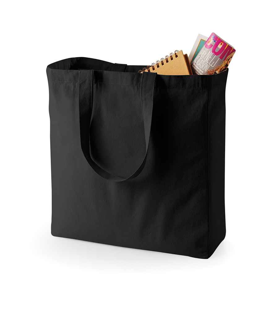 [QD23 BLK ONE] Quadra Canvas Classic Shopper (Black)