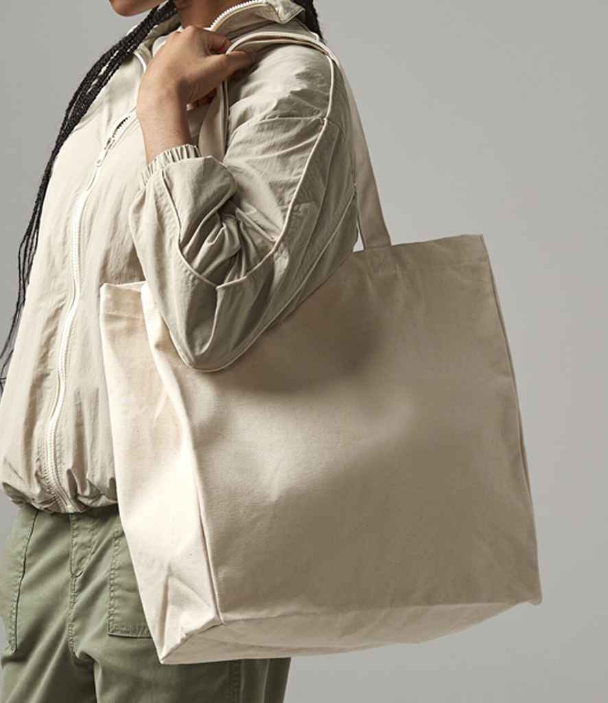 [QD23 BLK ONE] Quadra Canvas Classic Shopper (Black)