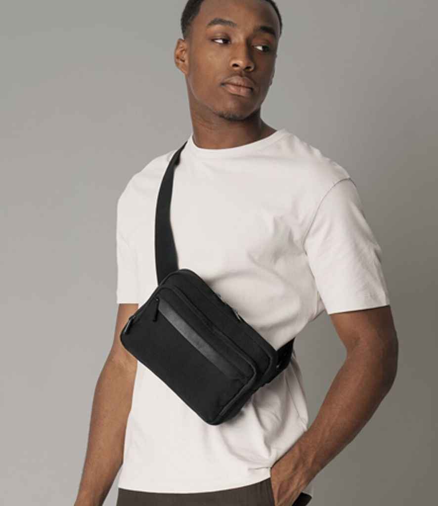 [QD815 NTS ONE] Quadra Airside Cross Body Bag (Natural Stone)
